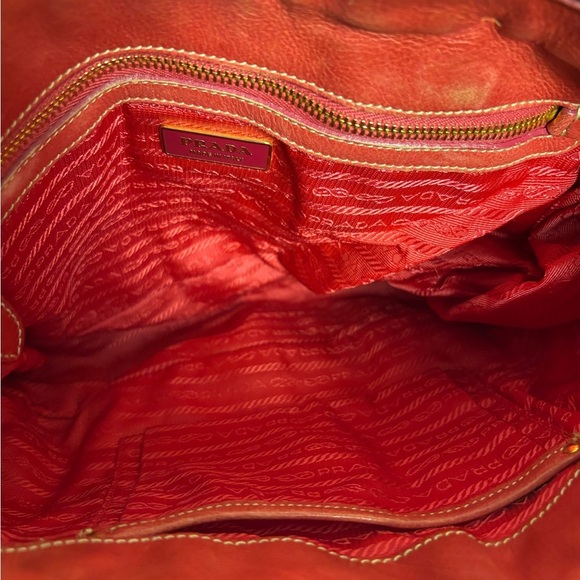 PRADA Hand Bag Nylon 2way Pink Auth 40325 - No Long Strap - Picture 15 of 15